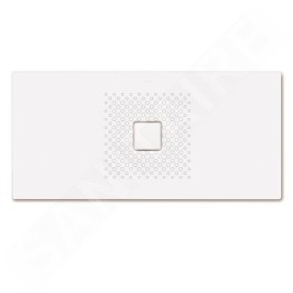 Kaldewei Avantgarde - Receveur de douche rectangulaire Conoflat 858-1, 750 x 1600 mm, blanc - Receveur de douche, antidérapant,