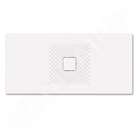 Kaldewei Avantgarde - Receveur de douche rectangulaire Conoflat 858-1, 750 x 1600 mm, blanc - Receveur de douche, antidérapant,
