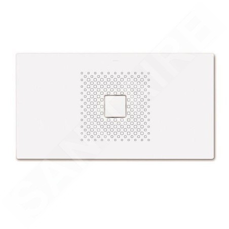 Kaldewei Avantgarde - Receveur de douche rectangulaire Conoflat 855-2, 800 x 1500 mm, blanc - Receveur de douche, support en
