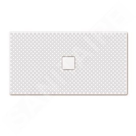 Kaldewei Avantgarde - Receveur de douche rectangulaire Conoflat 855-1, 800 x 1500 mm, blanc - Receveur de douche, anti-dérapant