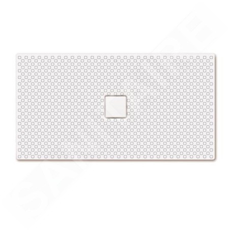 Kaldewei Avantgarde - Receveur de douche rectangulaire Conoflat 855-1, 800 x 1500 mm, blanc - Receveur de douche, anti-dérapant