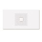 Kaldewei Avantgarde - Receveur de douche rectangulaire Conoflat 855-1, 800 x 1500 mm, blanc - Receveur de douche, antidérapant,