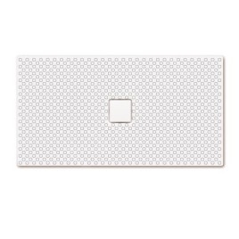 Kaldewei Avantgarde - Receveur de douche rectangulaire Conoflat 855-1, 800 x 1500 mm, blanc - receveur de douche, antidérapant