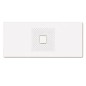 Kaldewei Avantgarde - Receveur de douche rectangulaire Conoflat 862-2, 750 x 1700 mm, blanc - Receveur de douche, antidérapant, Kaldewei Avantgarde - Receveur de douche rectangulaire Conoflat 862-2, 750 x 1700 mm, blanc - Receveur de douche, antidérapant,
