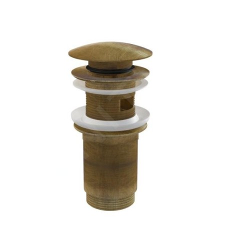 Alcadrain Accessoires - Sortie de lavabo, ClickClack, bronze antique A392ANTIC
