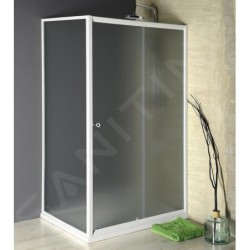 Aqualine Cabines de douche - Parois latéral Amadeo 900 mm, verre mat BTP90