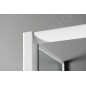 Aqualine Cabines de douche - Parois latéral Amadeo 900 mm, verre mat BTP90