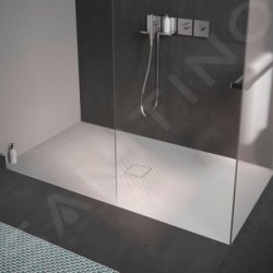 Kaldewei Avantgarde - Receveur de douche 791-2, Conoflat 800x1300 mm, antidérapant, support en polystyrène, blanc 466135000001