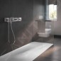 Kaldewei Avantgarde - Receveur de douche Conoflat 867-2, 1000x1800 mm, Perl-Effect, support en polystyrène, blanc 468448043001