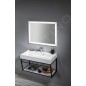 Sapho Amur - Lavabo 900x460 mm, avec trop-plein, trou pour robinet, blanc 55032 Sapho Amur - Lavabo 900x460 mm, avec trop-plein, trou pour robinet, blanc 55032