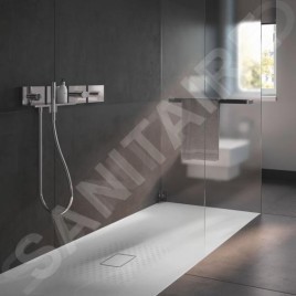 Kaldewei Avantgarde - Receveur de douche Conoflat 864-1, 1000x1700 mm, antidérapant, blanc 468130000001