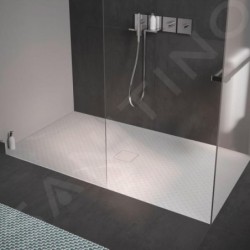 Kaldewei Avantgarde - Receveur de douche Conoflat 857-2, 1000x1500 mm, surface totale antidérapante, support en polystyrène,