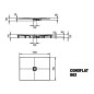 Kaldewei Avantgarde - Receveur de douche Conoflat 862-1, 750x1700 mm, surface totale antidérapante, blanc 467830020001 Kaldewei Avantgarde - Receveur de douche Conoflat 862-1, 750x1700 mm, surface totale antidérapante, blanc 467830020001