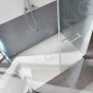 Kaldewei Avantgarde - Receveur de douche 854-2, Conoflat 1000x1100 mm, Perl-Effect, support en polystyrène, blanc 467048043001 Kaldewei Avantgarde - Receveur de douche 854-2, Conoflat 1000x1100 mm, Perl-Effect, support en polystyrène, blanc 467048043001