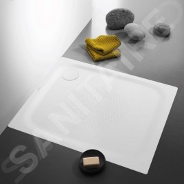 Kaldewei Avantgarde - Receveur de douche Superplan Plus 494-1, 1500x1500 mm, antidérapant, Perl-Effect, blanc 471430003001