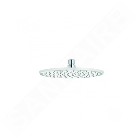 Kludi A-Qa - Douche de tête 250, 1 jet, blanc/chrome 6432591-00