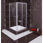 Ravak Blix - Paroi de douche fixe BLPS-80, 770-790 mm, blanc/verre clair 9BH40100Z1