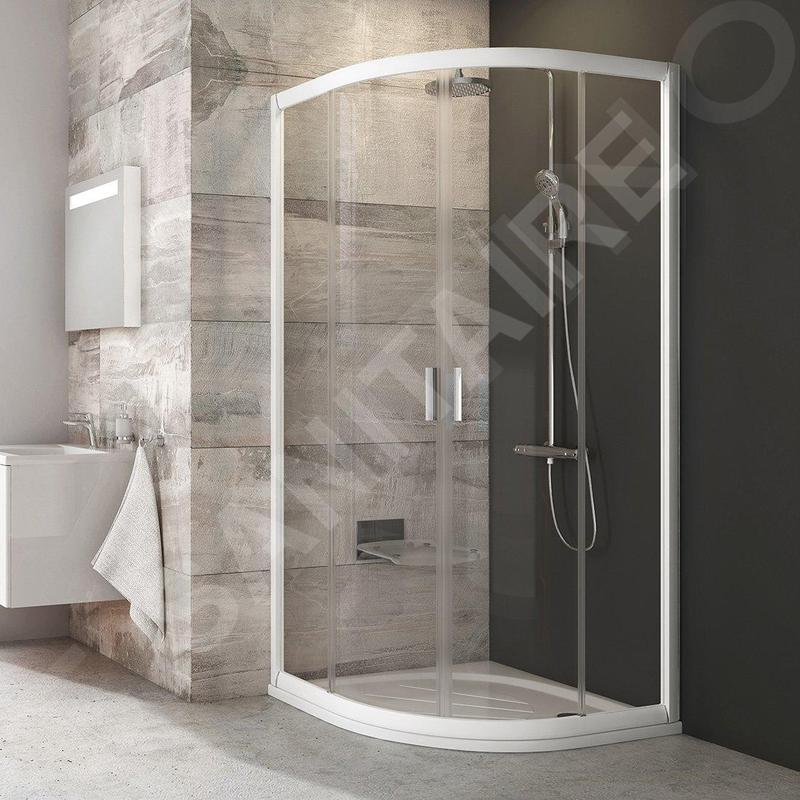 Ravak Blix - Cabine de douche quart de rond en quatre parties, 780-800 mm, blanc/verre clair 3B240100Z1 Ravak Blix - Cabine de douche quart de rond en quatre parties, 780-800 mm, blanc/verre clair 3B240100Z1