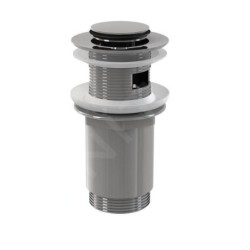 Alcadrain Accessoires - Sortie de lavabo 5/4" avec trop-plein, ClickClack, métal A391