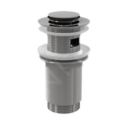Alcadrain Accessoires - Sortie de lavabo 5/4" avec trop-plein, ClickClack, métal A391