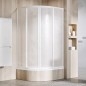 Ravak Supernova - Cabine de douche quart de rond en quatre parties SKCP4-90 Sabina, 875-895 mm, blanc/Pearl 31177V10011 Ravak Supernova - Cabine de douche quart de rond en quatre parties SKCP4-90 Sabina, 875-895 mm, blanc/Pearl 31177V10011