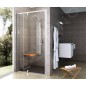 Ravak Pivot - Porte de douche PDOP2-120, 1161-1211 mm, verre satiné/clair 03GG0U00Z1