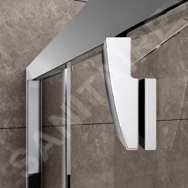 Ravak Pivot - Porte de douche PDOP2-120, 1161-1211 mm, blanc/verre clair 03GG0101Z1