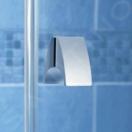 Ravak Pivot - Cabine de douche quart de rond PSKK3-90, 870-895 mm, cadre blanc/verre clair 37677101Z1