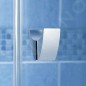 Ravak Pivot - Porte de douche PDOP2-110, 1061-1111 mm, blanc/verre clair 03GD0101Z1