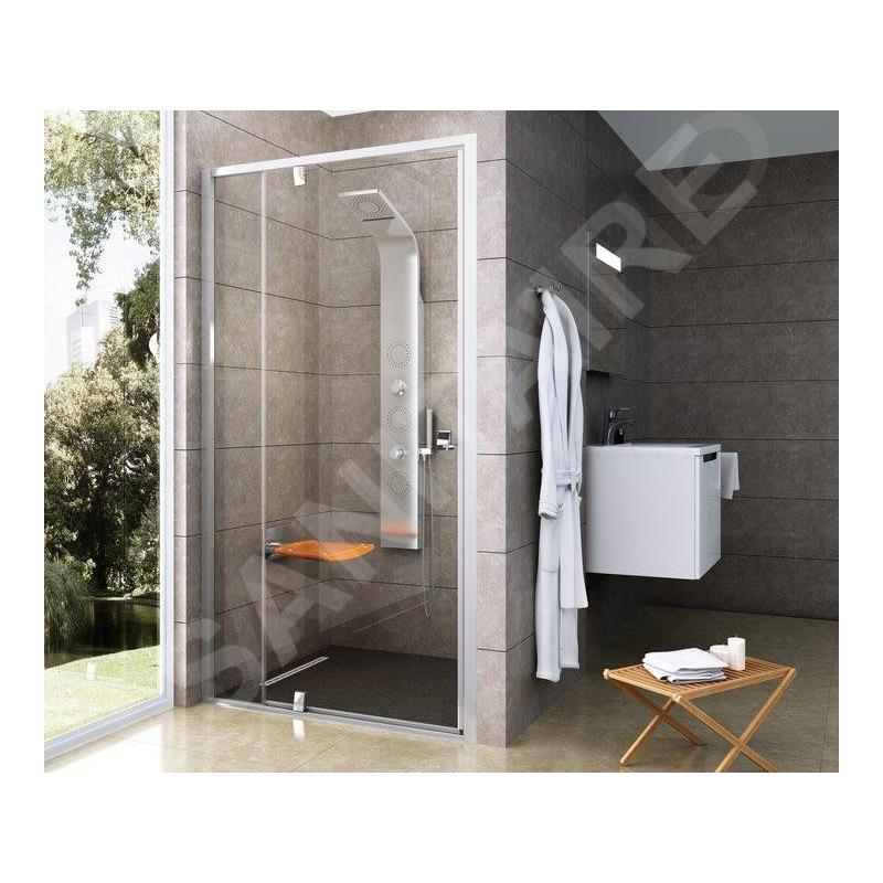 Ravak Pivot - Porte de douche 1061-1111 mm, verre satiné/clair 03GD0U00Z1 Ravak Pivot - Porte de douche 1061-1111 mm, verre satiné/clair 03GD0U00Z1