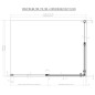 Ravak Chrome - Porte de douche CRV2-120, 1180-1200 mm, aluminium brillant/verre transparent 1QVG0C00Z1 Ravak Chrome - Porte de douche CRV2-120, 1180-1200 mm, aluminium brillant/verre transparent 1QVG0C00Z1