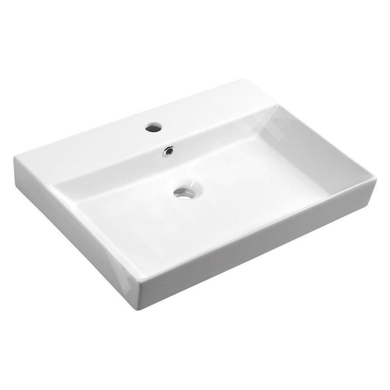Sapho Kare - Meuble-lavabo 700x460 mm, avec un trou pour robinet, blanc 17070 Sapho Kare - Meuble-lavabo 700x460 mm, avec un trou pour robinet, blanc 17070