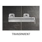 Ravak Pivot - Paroi de douche PPS-100, 970-995 mm, satin/verre clair 90GA0U00Z1