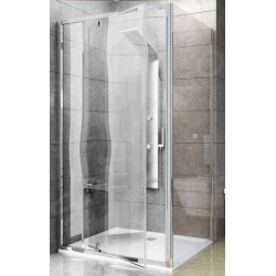 Ravak Pivot - Paroi de douche PPS-90, 870-895 mm, verre satiné/clair 90G70U00Z1