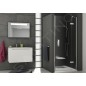Ravak SmartLine - Porte de douche en deux parties SMSD2-90 B-L, 899-916 mm, droite, chrome/verre transparent 0SP7BA00Z1