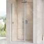 Ravak Chrome - Porte de douche en deux parties CSD2-110, 1075-1105 mm, satiné/verre transparent 0QVDCU00Z1 Ravak Chrome - Porte de douche en deux parties CSD2-110, 1075-1105 mm, satiné/verre transparent 0QVDCU00Z1