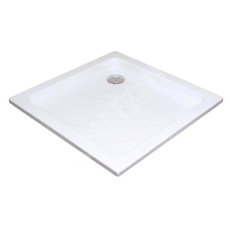 Ravak Kaskada - Receveur de douche Angela LA, 800x800 mm, AntiBac, blanc A014401220