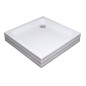 Ravak Kaskada - Receveur de douche Angela LA, 800x800 mm, AntiBac, blanc A014401220