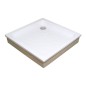 Ravak Kaskada - Receveur de douche Angela EX, 800x800 mm, AntiBac, blanc A004401320