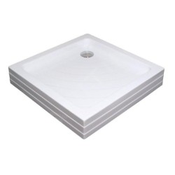 Ravak Kaskada - Receveur de douche Angela EX, 800x800 mm, AntiBac, blanc A004401320