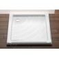 Ravak Kaskada - Receveur de douche Angela PU, 800x800 mm, AntiBac, blanc A004401120