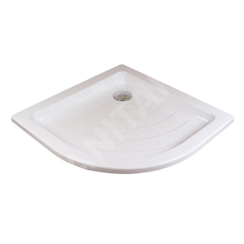 Ravak Kaskada - Receveur de douche, 910x910 mm, AntiBac, blanc A207001320