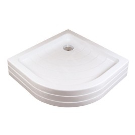 Ravak Kaskada - Receveur de douche, 910x910 mm, AntiBac, blanc A207001320
