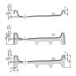 Ravak Kaskada - Receveur de douche Ronda-80 LA, 805x805 mm, AntiBac, blanc A214001220 Ravak Kaskada - Receveur de douche Ronda-80 LA, 805x805 mm, AntiBac, blanc A214001220