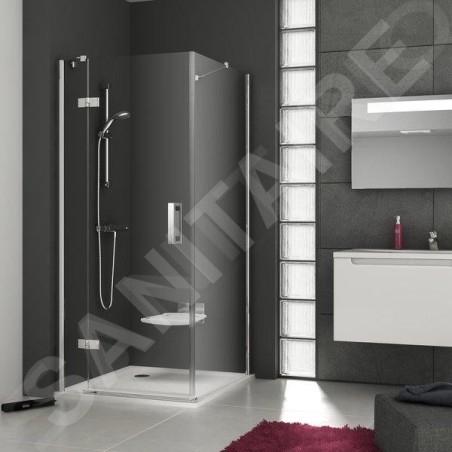 Ravak SmartLine - Paroi de douche SMPS-100 L, 985-1000 mm, gauche, chrome/verre clair 9SLA0A00Z1