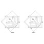 Ravak Kaskada - Receveur de douche Ronda-80 EX, 805x805 mm, AntiBac, blanc A204001320 Ravak Kaskada - Receveur de douche Ronda-80 EX, 805x805 mm, AntiBac, blanc A204001320