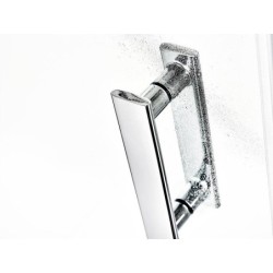 Ravak SmartLine - Porte de douche en deux parties SMSD2-120 B-R, 1199-1216 mm, droite, chromé/verre clair 0SPGBA00Z1