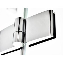 Ravak SmartLine - Porte de douche en deux parties SMSD2-120 A-R, 1189-1206 mm, droite, chromé/verre clair 0SPGAA00Z1