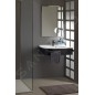 Sapho Pulse - Vasque d’angle 750x450 mm, avec trop-plein, trou pour robinetterie, droit, blanc BM658 Sapho Pulse - Vasque d’angle 750x450 mm, avec trop-plein, trou pour robinetterie, droit, blanc BM658