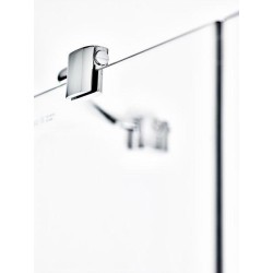 Ravak SmartLine - Porte de douche en deux parties SMSD2-100 B-R, 999-1016 mm, droite, chromé/verre clair 0SPABA00Z1